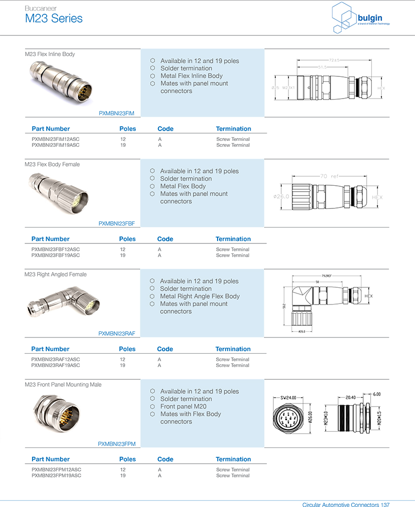 M23 19芯公彎頭金屬裝配連接器參數 M23 19芯公彎頭金屬裝配連接器參數